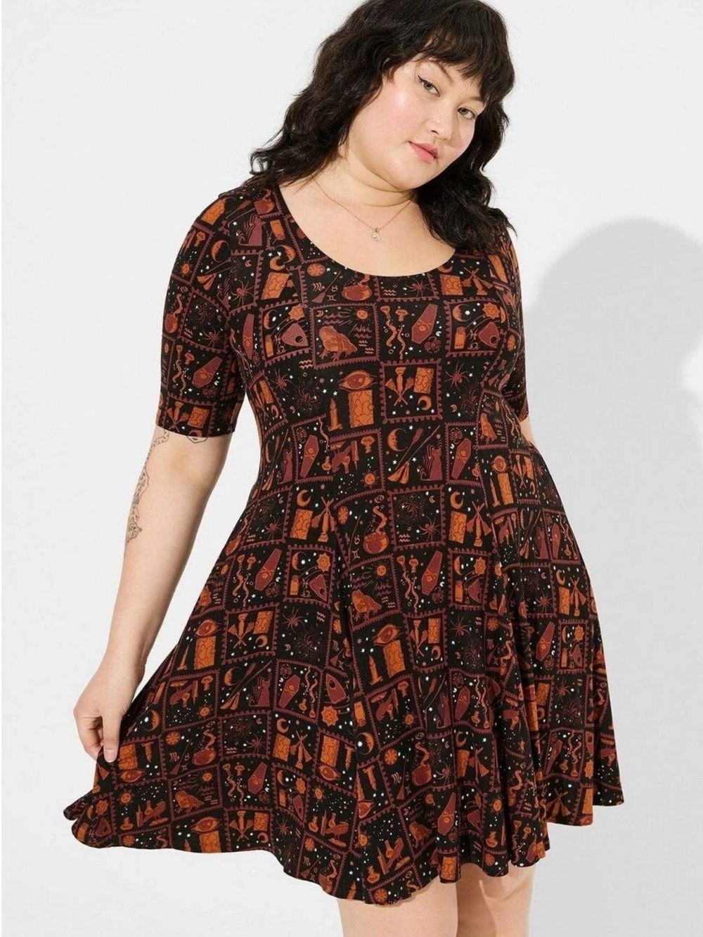 Torrid Disney Hocus Pocus Dress Pockets NWT New 00X